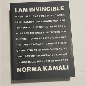 Norma Kamali Black and White Motivational Book